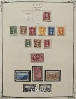 Canada Stamp Collection in Scott Album 1917-1982 High Face Value