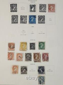Canada Stamp Collection on album pages $4,224 CV Lot #3272