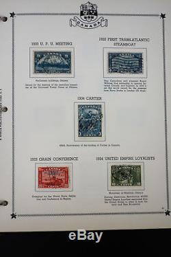 Canada mostly mint Stamp Collection 1800's-1970's in Album