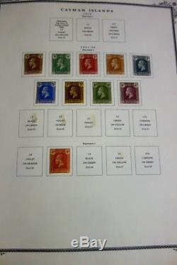 Cayman Islands Mint Stamp Collection in Scott Album