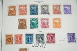 Central America 1869-1984 Collection Of 3,400+ Stamps Mint & Used In Scott Album