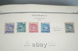 Central America 1869-1984 Collection Of 3,400+ Stamps Mint & Used In Scott Album