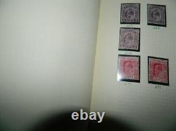 Ceylon Stamps Collection In Nice Grafton Album