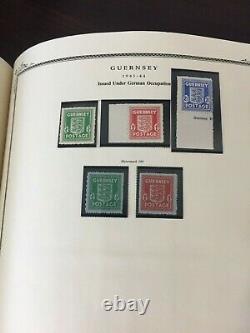 Channel Islands Scott Album Collection -XF, MNH in Mounts, CV= $2100.00+