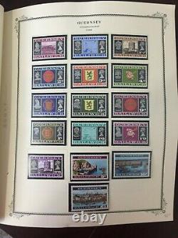 Channel Islands Scott Album Collection -XF, MNH in Mounts, CV= $2100.00+