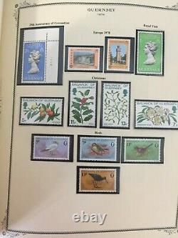 Channel Islands Scott Album Collection -XF, MNH in Mounts, CV= $2100.00+