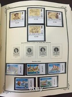 Channel Islands Scott Album Collection -XF, MNH in Mounts, CV= $2100.00+