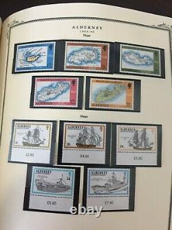 Channel Islands Scott Album Collection -XF, MNH in Mounts, CV= $2100.00+