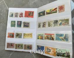 China Collection The Old JT Philatelic Album Contains More Than 210 Stamps
