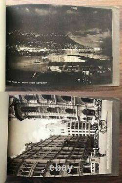 China Hongkong Old Card Pictures Book Album Glimpses Of Hong Kong 16 Cards