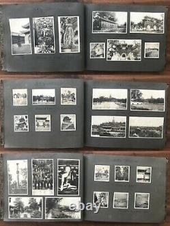 China Old Large Photo Album Peking Shanhaikwan 54 Pages 288 Photos