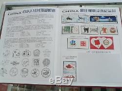 China Stamp 2014 Yearly Stamp Album Whole Year 30 sets of Stamps + 5 S/S MNH