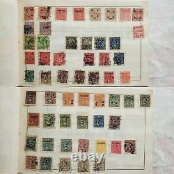 China Stamps Collection Hinged + Used, With Album