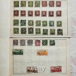 China Stamps Collection Hinged + Used, With Album