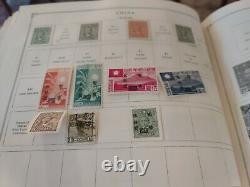 China stamp collection from Scott international album 1897 forward. View photos