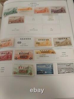 China stamp collection from Scott international album 1897 forward. View photos