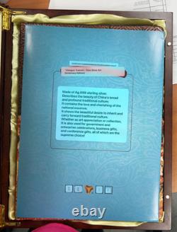 Chinese Stamp Collection album in wooden case NEW AND UNIQUE ONE OF A KIND