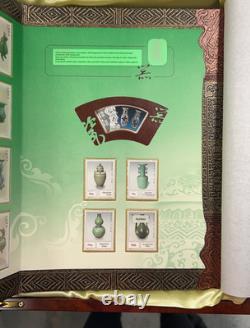 Chinese Stamp Collection album in wooden case NEW AND UNIQUE ONE OF A KIND