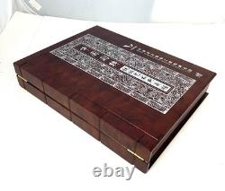 Chinese Stamp Collection album in wooden case NEW AND UNIQUE ONE OF A KIND