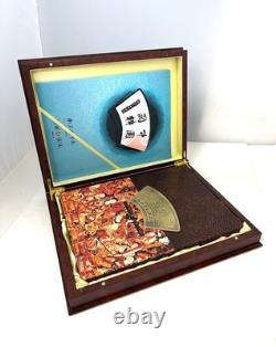 Chinese Stamp Collection album in wooden case NEW AND UNIQUE ONE OF A KIND