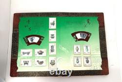 Chinese Stamp Collection album in wooden case NEW AND UNIQUE ONE OF A KIND
