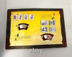 Chinese Stamp Collection album in wooden case NEW AND UNIQUE ONE OF A KIND
