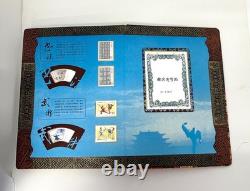 Chinese Stamp Collection album in wooden case NEW AND UNIQUE ONE OF A KIND