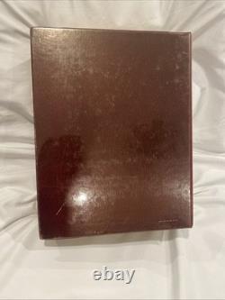 Citation Stamp Album Binder by H. E. Harris & Co 1965 Black & White Stamp Images