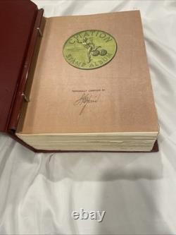 Citation Stamp Album Binder by H. E. Harris & Co 1965 Black & White Stamp Images