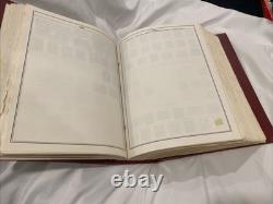 Citation Stamp Album Binder by H. E. Harris & Co 1965 Black & White Stamp Images