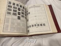 Citation Stamp Album Binder by H. E. Harris & Co 1965 Black & White Stamp Images