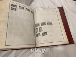 Citation Stamp Album Binder by H. E. Harris & Co 1965 Black & White Stamp Images