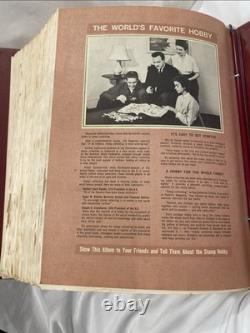 Citation Stamp Album Binder by H. E. Harris & Co 1965 Black & White Stamp Images