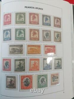 Classic Collection Belgium België Congo + Areas In Davo Album Free Postage