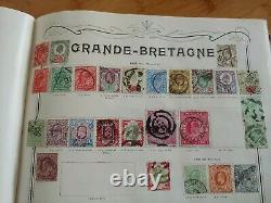 Classic Collection Worldwide In Nice Lemaire Album 1000s Stamps