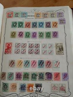 Classic Collection Worldwide In Nice Lemaire Album 1000s Stamps