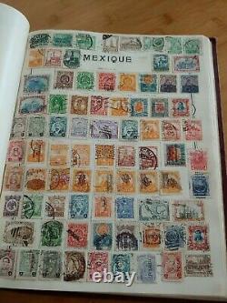 Classic Collection Worldwide In Nice Lemaire Album 1000s Stamps