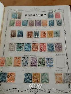 Classic Collection Worldwide In Nice Lemaire Album 1000s Stamps