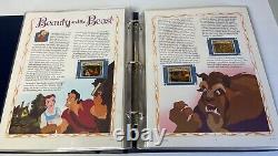 Classic Disney Movies Collector Panels And Stamps 2 Albums 26 Stories