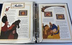 Classic Disney Movies Collector Panels And Stamps 2 Albums 26 Stories