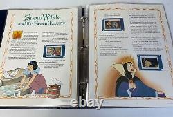 Classic Disney Movies Collector Panels And Stamps 2 Albums 26 Stories