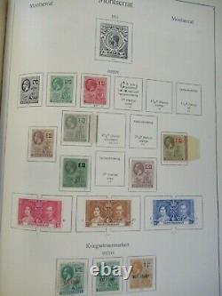 Classic Overseas Collection World In Old Ka-be Album Including Many Better Items