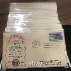 Collectible Vintage Stamped USA Envelope Album First Issue Thailand 1950-1962