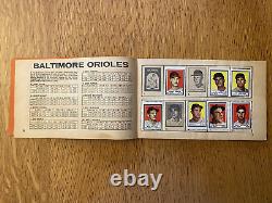 Collectible Vintage Topps Baseball Stamp Album, with 126 Star Player Stamps