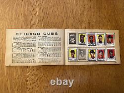 Collectible Vintage Topps Baseball Stamp Album, with 126 Star Player Stamps