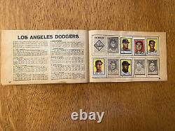 Collectible Vintage Topps Baseball Stamp Album, with 126 Star Player Stamps