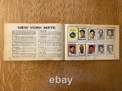 Collectible Vintage Topps Baseball Stamp Album, with 126 Star Player Stamps