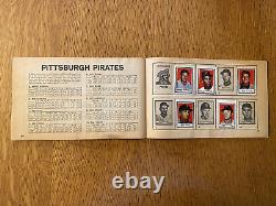 Collectible Vintage Topps Baseball Stamp Album, with 126 Star Player Stamps