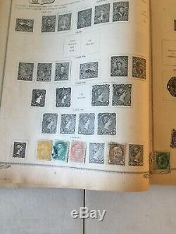 Collection 1897 Scott Album A Number Of Better Stamps Us Foreign Bk-3