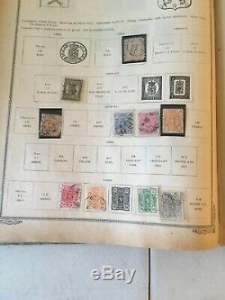 Collection 1897 Scott Album A Number Of Better Stamps Us Foreign Bk-3